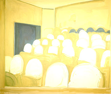 Cinema #2, painting of Guy Van Bossche