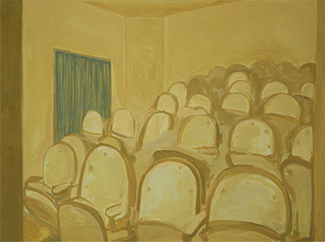 Cinema #1, painting of Guy Van Bossche